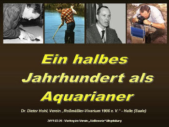 Ein halbes Jahrhundert als Aquarianer